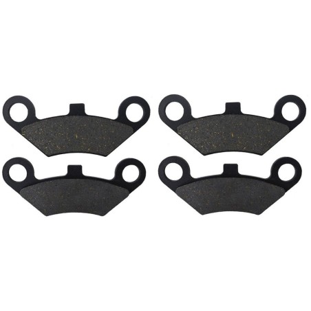 2 Kit plaquettes frein Goes Max 360 rond Av Ga et Av Dr Nc - EBC FA453 - Raven 101-284