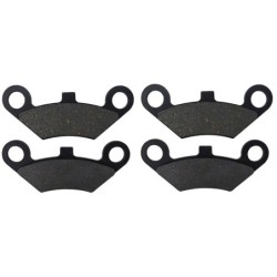 2 Kit plaquettes frein Goes Max 520 rond Av Ga et Dr Nc - EBC FA453 - Raven 101-284