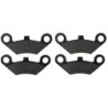 2 Kit plaquettes frein Quadzilla RS6 4x4 EFI Av Ga et Av Dr Nc - EBC FA453 - Raven 101-284
