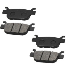 2 Kit plaquettes frein Peugeot Metropolis 400 RS Av Ga et Av Dr Nc - EBC FA453 - Raven 101-287