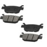 2 Kit plaquettes frein Peugeot Metropolis 400 RS Av Ga et Av Dr Nc - EBC FA453 - Raven 101-287