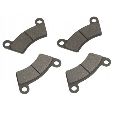 2 Kit plaquettes frein Quadzilla CUV 300 E 4x4 Side by Side Av Ga et Av Dr Nc - EBC FA482 - Raven 101-294