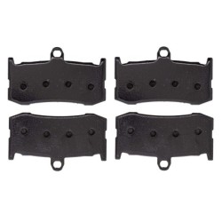 2 Kit plaquettes frein Triumph Daytona 675  Av Ga et Av Dr Nc - EBC FA491 - Raven 101-296