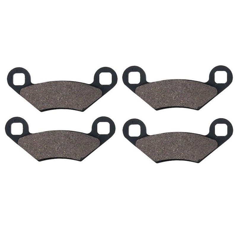 2 Kit plaquettes frein Polaris Scrambler 1000  Av Ga et Av Dr Nc - EBC FA475 - Raven 101-300