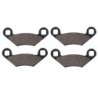 2 Kit plaquettes frein Polaris Scrambler 1000  Av Ga et Av Dr Nc - EBC FA475 - Raven 101-300