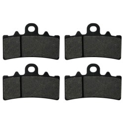 2 Kit plaquettes frein Bmw C 400 GT  Av Ga et Av Dr 34111542644 - EBC FA604/4HH - Raven 101-305
