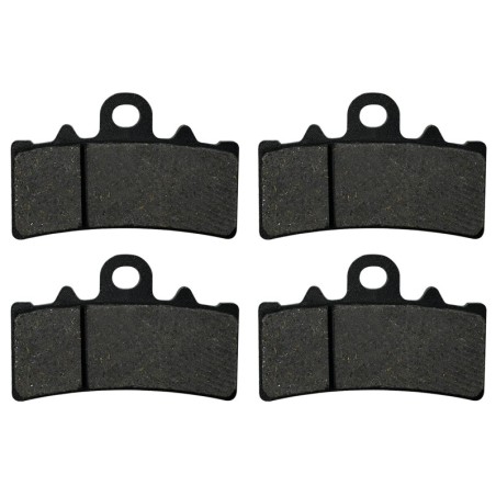 2 Kit plaquettes frein Bmw C 400 GT  Av Ga et Av Dr 34111542644 - EBC FA604/4HH - Raven 101-305