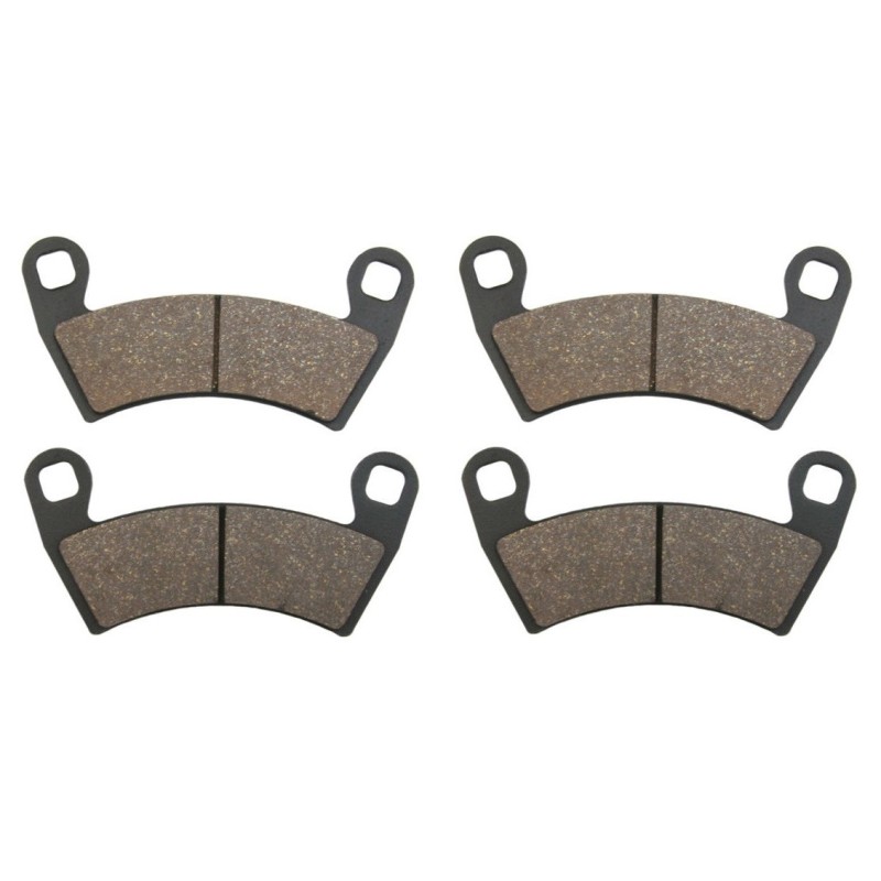 2 Kit plaquettes frein Polaris ACE 900 EPS Av Ga et Av Dr Nc - EBC FA452R - Raven 101-313
