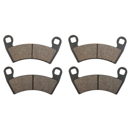 2 Kit plaquettes frein Polaris ACE 900 EPS Av Ga et Av Dr Nc - EBC FA452R - Raven 101-313