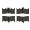 2 Kit plaquettes frein Bmw K 1600 B Grand America  Av Ga et Av Dr 34117728945 - EBC FA613TT - Raven 101-318