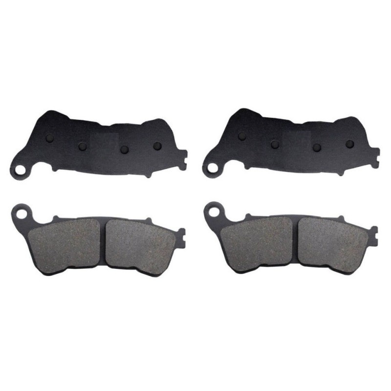 2 Kit plaquettes frein Harley-davidson Sportster 883 Roadster XL883R Av Ga et Dr 41300-004 - EBC FA640 - Raven 101-359