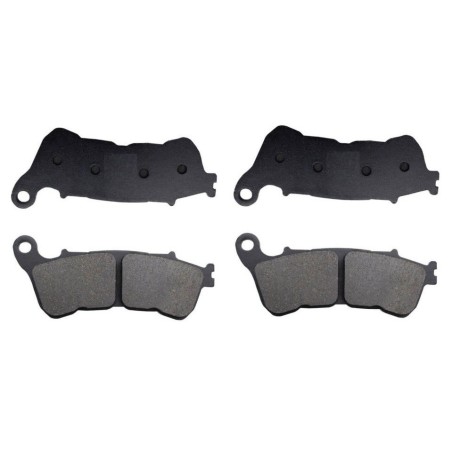 2 Kit plaquettes frein Harley-davidson Sportster 883 Roadster XL883R Av Ga et Dr 41300-004 - EBC FA640 - Raven 101-359
