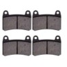 2 Kit plaquettes frein Benelli BN 302  Av Ga et Dr Nc - EBC FA658 - Raven 101-361