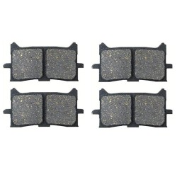 2 Kit plaquettes frein Honda Africa Twin 1000  Av Ga et Av Dr Nc - EBC FA679HH - Raven 101-379