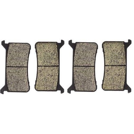 2 Kit plaquettes frein Honda VFR 800 Interceptor  Av Ga et Dr Nc - EBC FA700 - Raven 101-386