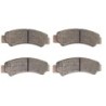 2 Kit plaquettes frein Cf-moto Z-Force 950  Av Ga et Av Dr Nc - EBC SFA708 - Raven 101-389