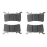 2 Kit plaquettes frein Bmw M 1000 XR  Av Ga et Av Dr 34111542307 - EBC FA707 - Raven 101-415