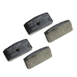 2 Kit plaquettes frein Bmw R 90  Av Ga et Av Dr 34112301355 - EBC FA707 - Raven 101-504