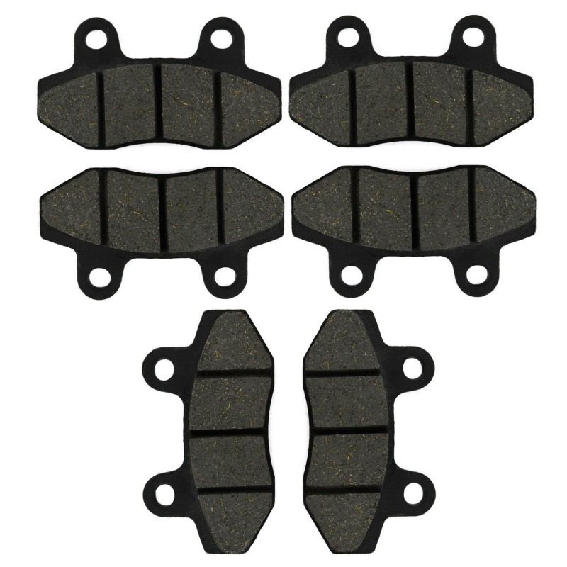 3 Kit plaquettes frein Italjet Grifon 650 59 Av G, Av D et Ar Nc - EBC FA86 - Raven 102-011