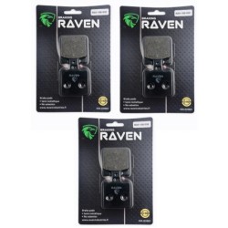 3 Kit plaquettes frein Moto-guzzi Monza 500  Av G, Av D et Ar Nc - EBC FA47 - Raven 102-038