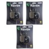 3 Kit plaquettes frein Adly Crossroad 150  Av G, Av D et Ar Nc - EBC FA83 - Raven 102-047