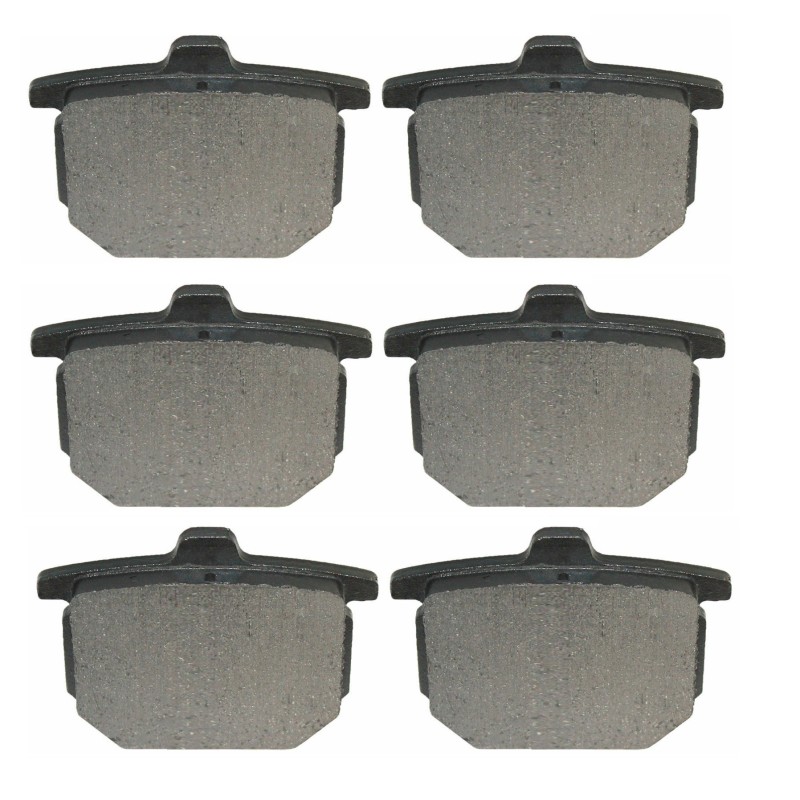 3 Kit plaquettes frein Honda CB 900 Super Sport  Av G, Av D et Ar 45105-371-000 - EBC FA31 - Raven 102-078