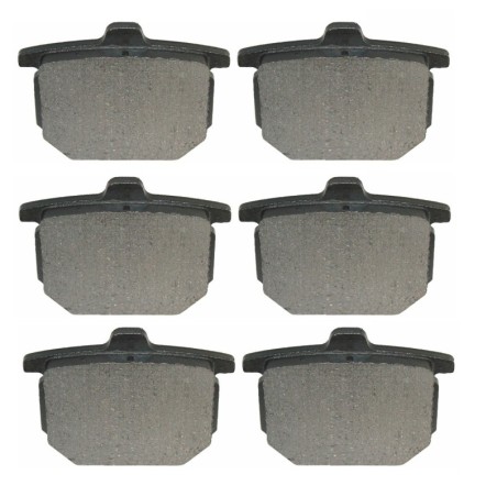 3 Kit plaquettes frein Honda CB 900 Super Sport  Av G, Av D et Ar 45105-371-000 - EBC FA31 - Raven 102-078