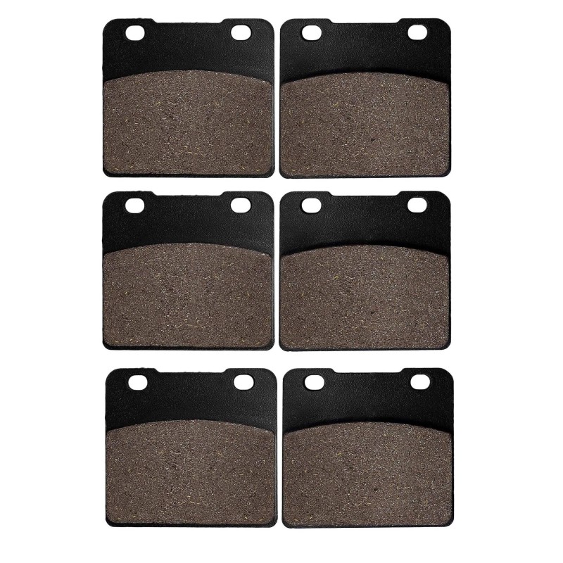 3 Kit plaquettes frein Suzuki GSX 1100 E ES EF Av G, Av D et Ar 59100-20810 - EBC FA103 - Raven 102-085