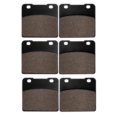 3 Kit plaquettes frein Suzuki GSX 1100 E ES EF Av G, Av D et Ar 59100-20810 - EBC FA103 - Raven 102-085