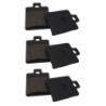 3 Kit plaquettes frein Adiva AD1 150 3 roue Av G, Av D et Ar Nc - EBC FA260 - Raven 102-137