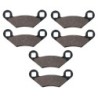 3 Kit plaquettes frein Polaris Sportsman 570  Av G, Av D et Ar 2203628 - EBC FA475 - Raven 102-300