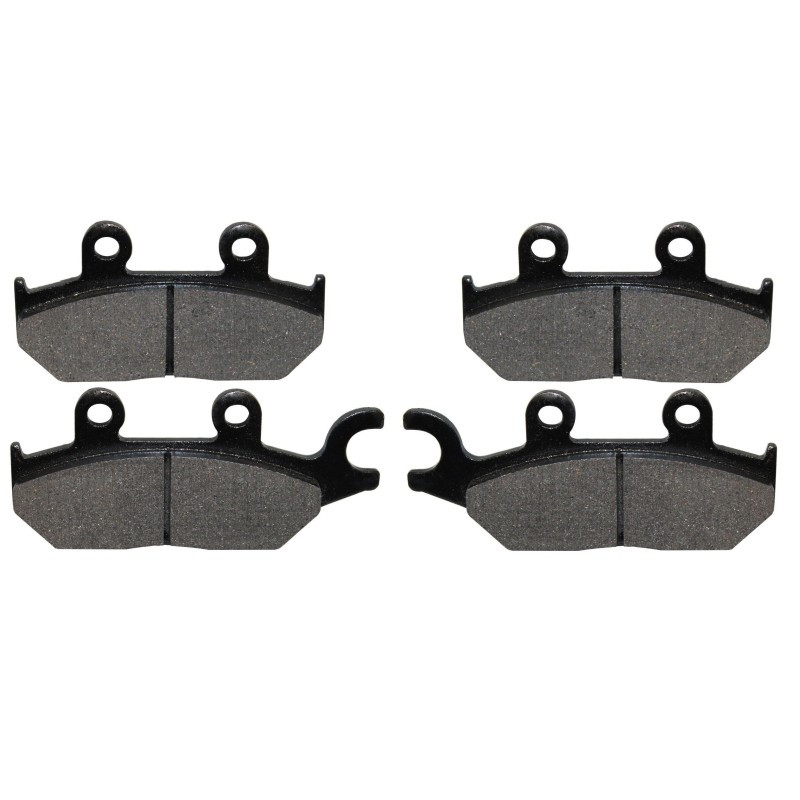 2 Kit plaquettes frein Yamaha YXE Wolverine 700  Av Ga et Av Dr 1XD-25805-10-00 , 1XD-25805-00-00 - EBC FA172 et FA642 - Raven 1
