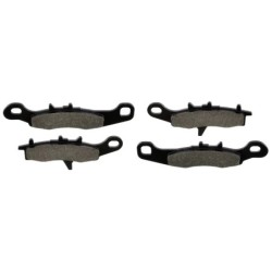 2 Kit plaquettes frein Kawasaki KVF 700 Prairie  Av Ga et Av Dr 43082-1206 43082-0072 - EBC FA258 et FA342 - Raven 103-004