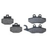 2 Kit plaquettes frein Piaggio New Fly 125 ie Avant et Arrière 293-186 - EBC FA258 et FA342 - Raven 103-005