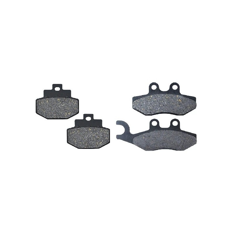 2 Kit plaquettes frein Vespa 946 125 Special Avant et Arrière 293-186 - EBC SFA353 et FA321 - Raven 103-005
