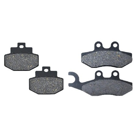 2 Kit plaquettes frein Vespa GTV 300 ie Avant et Arrière 293-186 - EBC SFA353 et FA321 - Raven 103-005