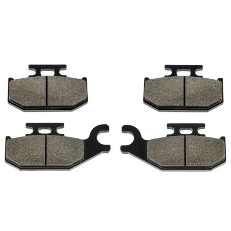 2 Kit plaquettes frein Can-am Outlander 500 Std Max Xt Av Ga et Av Dr Nc - EBC FA317 et FA307 - Raven 103-006