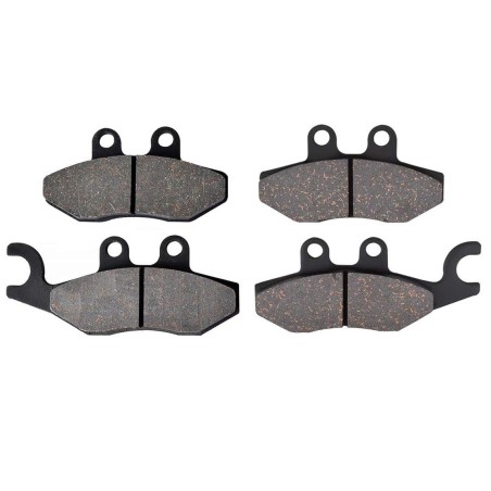 2 Kit plaquettes frein Piaggio X7 300 Evo Avant et Arrière 647079, Nc - EBC SFA418 et SFA353 - Raven 103-008