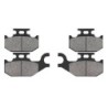 2 Kit plaquettes frein Suzuki LT-A 500 Vinson  Av Ga et Av Dr 59100-31850, 69101-03820 - EBC FA414 et FA413 - Raven 103-011