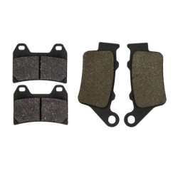 2 Kit plaquettes frein Husqvarna Nox 570  Avant et Arrière 023-141 - EBC FA702 et FA701 - Raven 103-017