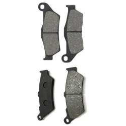2 Kit plaquettes frein Bmw HP2 1200 Enduro  Avant et Arrière 292-106 - EBC FA702 et FA701 - Raven 103-018