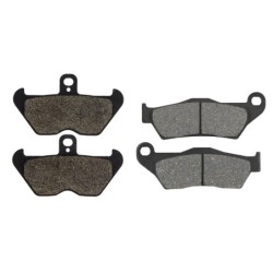 2 Kit plaquettes frein Bmw R 1200 C Independent  Avant et Arrière 292-117 - EBC FA702 et FA701 - Raven 103-020