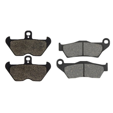 2 Kit plaquettes frein Bmw R 1200 C Independent  Avant et Arrière 292-117 - EBC FA702 et FA701 - Raven 103-020
