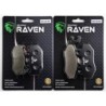 2 Kit plaquettes frein Yamaha TT 250R  Avant et Arrière 002-001 - EBC FA135 et FA152 - Raven 103-022