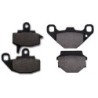 2 Kit plaquettes frein Kawasaki KLR 500  Avant et Arrière 005-035 - EBC FA702 et FA701 - Raven 103-030