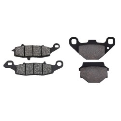 2 Kit plaquettes frein Kawasaki ZR 250 Balius  Avant et Arrière 005-124 - EBC FA702 et FA701 - Raven 103-035