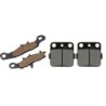 2 Kit plaquettes frein Kawasaki KX 112  Av G, Av D et Ar 007-108 - EBC FA702 et FA701 - Raven 103-038