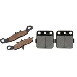 2 Kit plaquettes frein Kawasaki KX 80  Avant et Arrière 007-108 - EBC FA702 et FA701 - Raven 103-038
