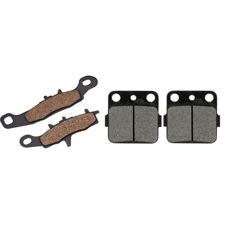 2 Kit plaquettes frein Kawasaki KX 80  Avant et Arrière 007-108 - EBC FA702 et FA701 - Raven 103-038