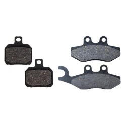 2 Kit plaquettes frein Piaggio X8 200  Avant et Arrière 293-152 - EBC FA702 et FA701 - Raven 103-045